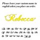 thumbnail image 1 of Collar con nombre personalizado para mujer, cualquier fuente con caja, cadena con placa de identificación dorada, mejor amigo, regalo de cumpleaños perfecto, Gargantilla 2022, 1 of 4