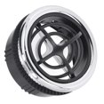 thumbnail image 4 of Round AC Vent, 87mm Diameter 3.0in Hole Thread Type Dash Air Louver ABS Plastic Rust Proof  For Buses For Cars For RVs, 4 of 8