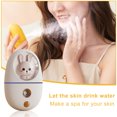 thumbnail image 4 of Inteprter Mini rociador de agua para la cara, portátil, de mano, para mujer, vaporizador Facial, 35ml, atomizador hidratante automático, cuidado de la Humidificadores Blanco Inteprter HA007734-01B, 4 of 6