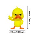 thumbnail image 3 of 3D Printed Angry Duck Adult Stress Relief Collectible Figurines | Funny Yellow Desk Decor for Office Home Dorm & Car, Collectible Ornaments, Ideal Novelty Gift for Friends & Coworkers (F), 3 of 6