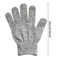 thumbnail image 7 of OIUR 1 Pair Cut Resistant Gloves Level 5 Protection Cutting Resistance Gloves Safety Kitchen Cut Gloves for Chef Oyster Shucking Meat Cutting Woodworking, 7 of 7
