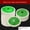 Green lid, coarse fur, variant on ‌12mm Extra Thick White Wool Buffing Pad for Heavy Duty Polishing