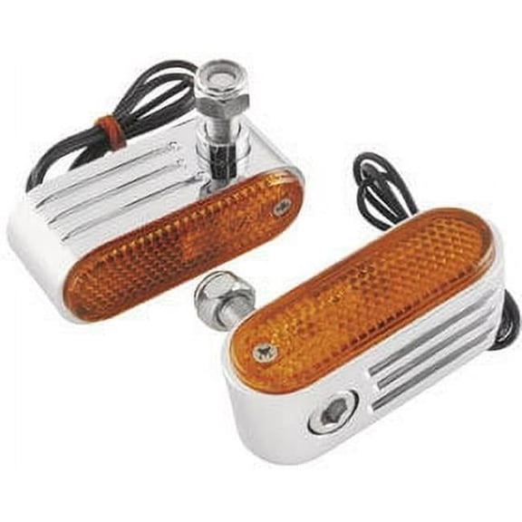 Bike Master 410651 Marker & Side Lights 0.313 in. Mount Single Bulb Amber