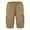Wheat, variant on Victorious Men's Heavyweight Fleece Cargo Shorts, Up to 6X