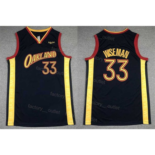 NBA_ The Finals Men Basketball James Wiseman Jersey 33 Klay Thompson 11