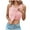 Tank Tops for Women Plus Size-Pink, variant on Homenesgenics Tank Tops for Women Plus Size Women Camisole Tank Tops with Built in Bras underwear Solid Color T-Shirt Sleeveless Tank Black L