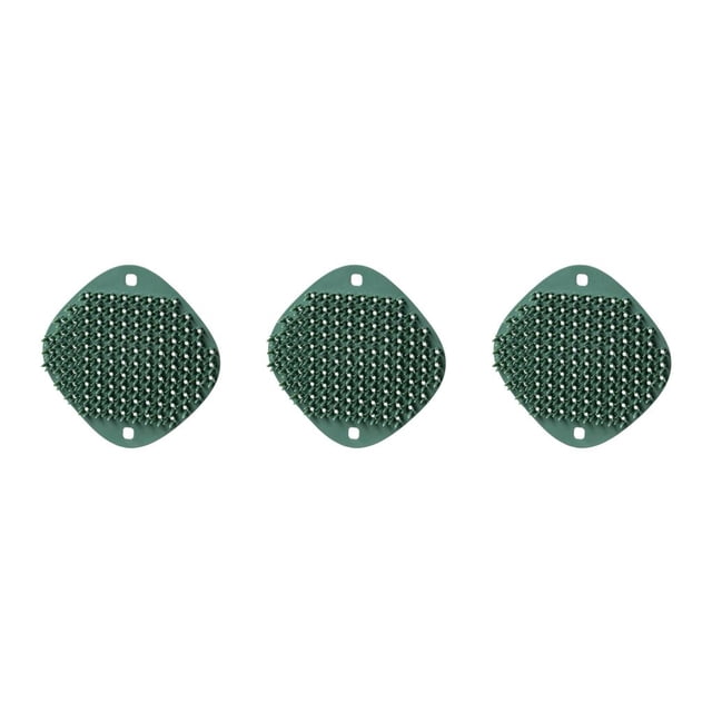 Cepillo de limpieza Baño Matsuzay Lavavajillas palma Silicona Fregadero Lavabo Hogar Exfoliante almohadilla de cepillado Verde