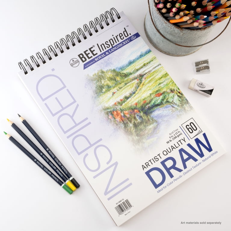 Bee Paper Bee Inspired Drawing Paper Pad, 9x12, 60 Sheets photo 5