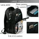 thumbnail image 4 of Balery Dog Mochila con carga USB para hombre y mujer - Mochila impermeable y antirrobo para portátil con puerto USB para viajes, trabajo, estudios y universidad, 4 of 7
