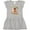 AC-Heather Grey, variant on Inktastic My Grandma Loves Me to the Moon and Back Girls Toddler Dress