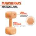 thumbnail image 2 of Mancuernas 5 Kg Hexagonales Set Par Altera Ejercicio Gym, 2 of 6