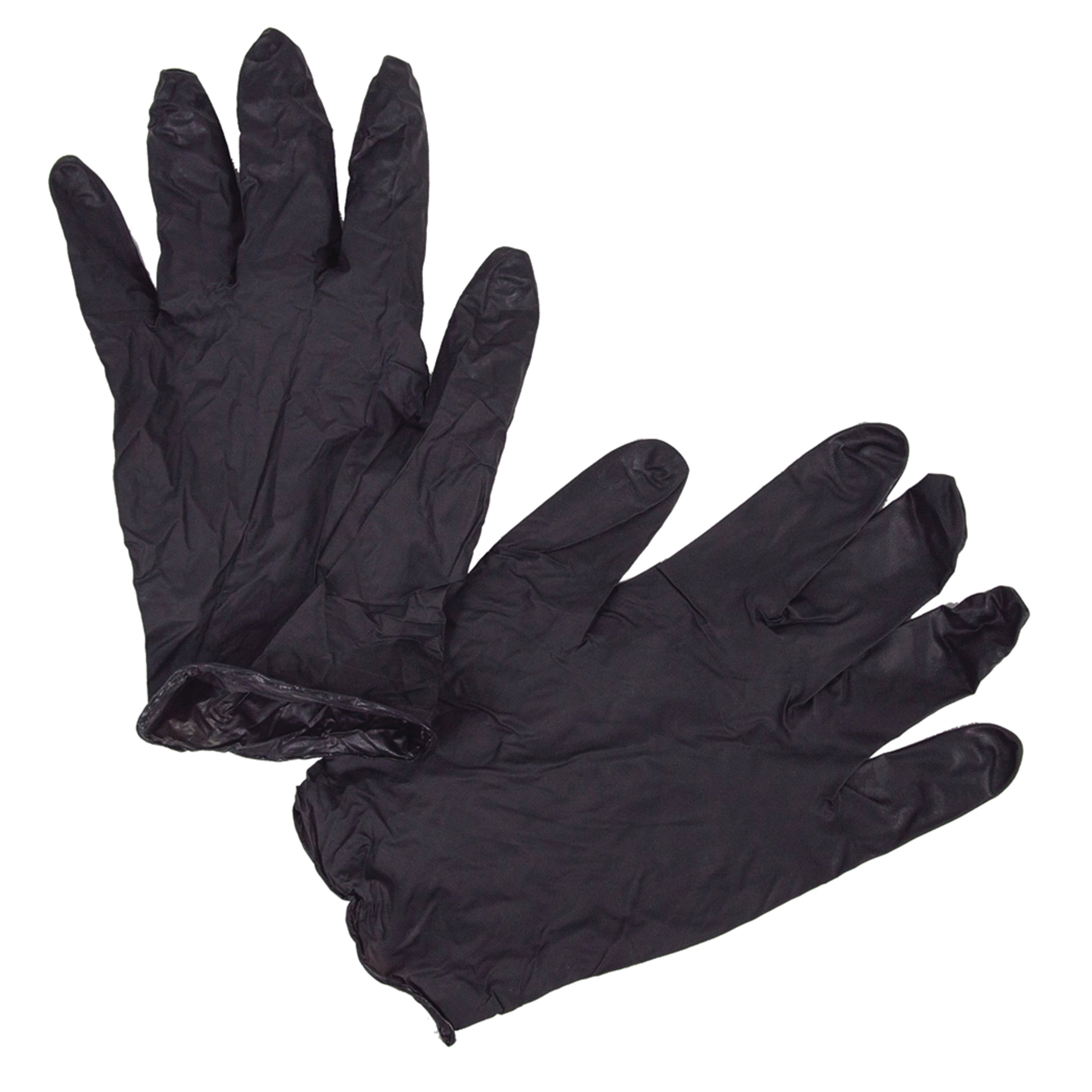 Grafix Edge Vinyl Gloves, 10/Pkg., Black