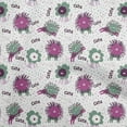 thumbnail image 1 of oneOone Cotton Cambric Purple Fabric Kids Cutie Animal Diy Clothing Quilting Fabric Print Fabric By Yard 42 Inch Wide, 1 of 4