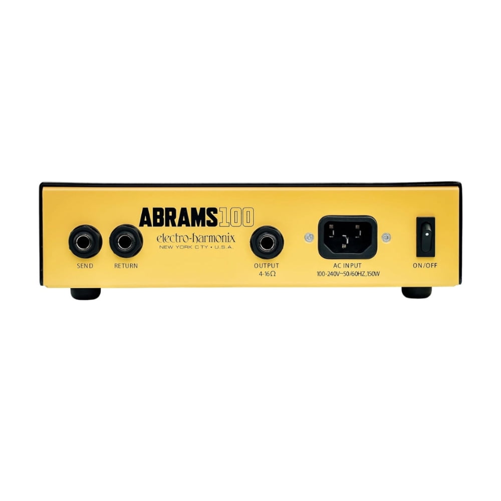 Electro-Harmonix ABRAMS100 100W Guitar Amp Head - Yellow