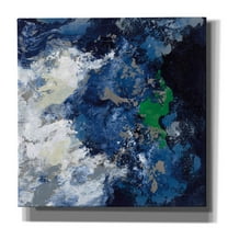 Epic Graffiti 'Northern Coast III' by Silvia Vassileva, Canvas Wall Art, 12"x12"