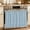 Blue, variant on Farmhouse 4th of July Oven Curtain with Tie Top,Oven Skirt Curtain for Kitchen,American Country Star Rustic Under OvenCover Panel for Dust & Grease Protection,Apartment RV Cabinet Curtains 27''x20''