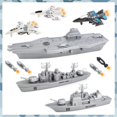 thumbnail image 3 of Set de juguetes para portaaviones DeAO Military Submarine & Aviones, 3 of 6