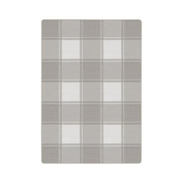 Joy Carpets 2065C-01 5 ft. 4 in. x 7 ft. 8 in. Highlander Area Rug  Dove