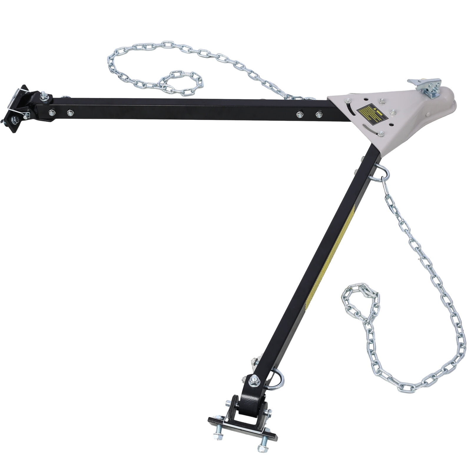 , Universal Car RV Tow Bars for Flat or Dinghy Towing, 5,000 lbs, 2-Inch Coupler, Black ,Steel ,
