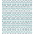thumbnail image 3 of Ambesonne Mexican Print Duvet Cover Set, Vertical Zigzag Art, Queen, Rose Sea Blue, 3 of 6