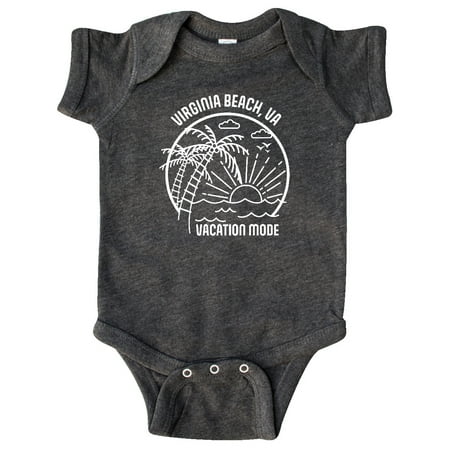 

Inktastic Summer Vacation Mode Virginia Beach Virginia Gift Baby Boy or Baby Girl Bodysuit