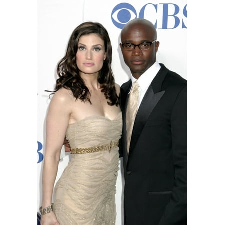 Idina Menzel And Taye Diggs At Arrivals For American Theatre WingS Antoinette Perry 2005 Tony Awards Radio City Music Hall New York Ny June 05 2005 Photo By Rob RichEverett Collection