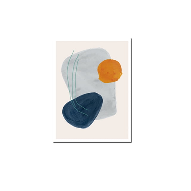 cuadro decorativo rocas abstracto 1 lienzo by suma 1 pieza 90 X 60 CM