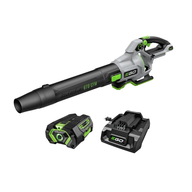 Sopladora de hojas EGO POWER+ LB6703 eléctrica inalámbrica 670 CFM