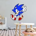 thumbnail image 2 of Cute Cartoon anthropomorphic Hedgehog Hedgehog Adorable Cartoon Girls Boys Kids Room Design Cute Animated Colorful Nice Pretty Elevate Home Vinyl Visual Decoration Creative Aesthetic Art 28x28 inch, 2 of 4