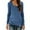 Blue, variant on Going out Tops for Women Casual Crew Neck Long Sleeve Shirts Slim Fitted Crop Base Layer Tees Shirts