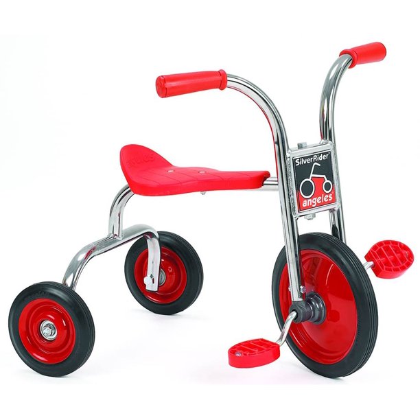 10 in. Pedal Pusher in Red Set of 2