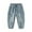 Blue, variant on YunPes Toddler Baby Boys Baggy Jeans Straight Wide Leg Cargo Pants Loose Elastic Waist Denim Jeans Girls Casual Washed Denim Joggers
