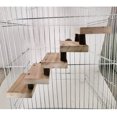 thumbnail image 3 of Juguete para hámster, trampolín para loros, escalera de madera para trepar, juguete para mascotas., 3 of 5