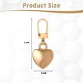 thumbnail image 2 of QZS Detachable Zippers Replacement Repair Kits,5Pcs Gold Detachable Heart Shaped Sewing Supplies for Jackets,Luggage,Backpacks, 2 of 6