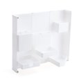 thumbnail image 3 of CAROOTU Foldable Magnetic Pen Case Makeup Storage Box Desktop Organizer Stand Case School Office Supply, 3 of 7