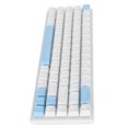 thumbnail image 5 of Teclado mecánico 68 teclas retroiluminación RGB teclado compacto con cable con interruptor azul para Windows para ANDROID PC portátil blanco azul, 5 of 5