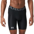 thumbnail image 3 of Under Armour Men's HeatGear Compression Shorts , Black /Gray, 3X-Large, 3 of 7