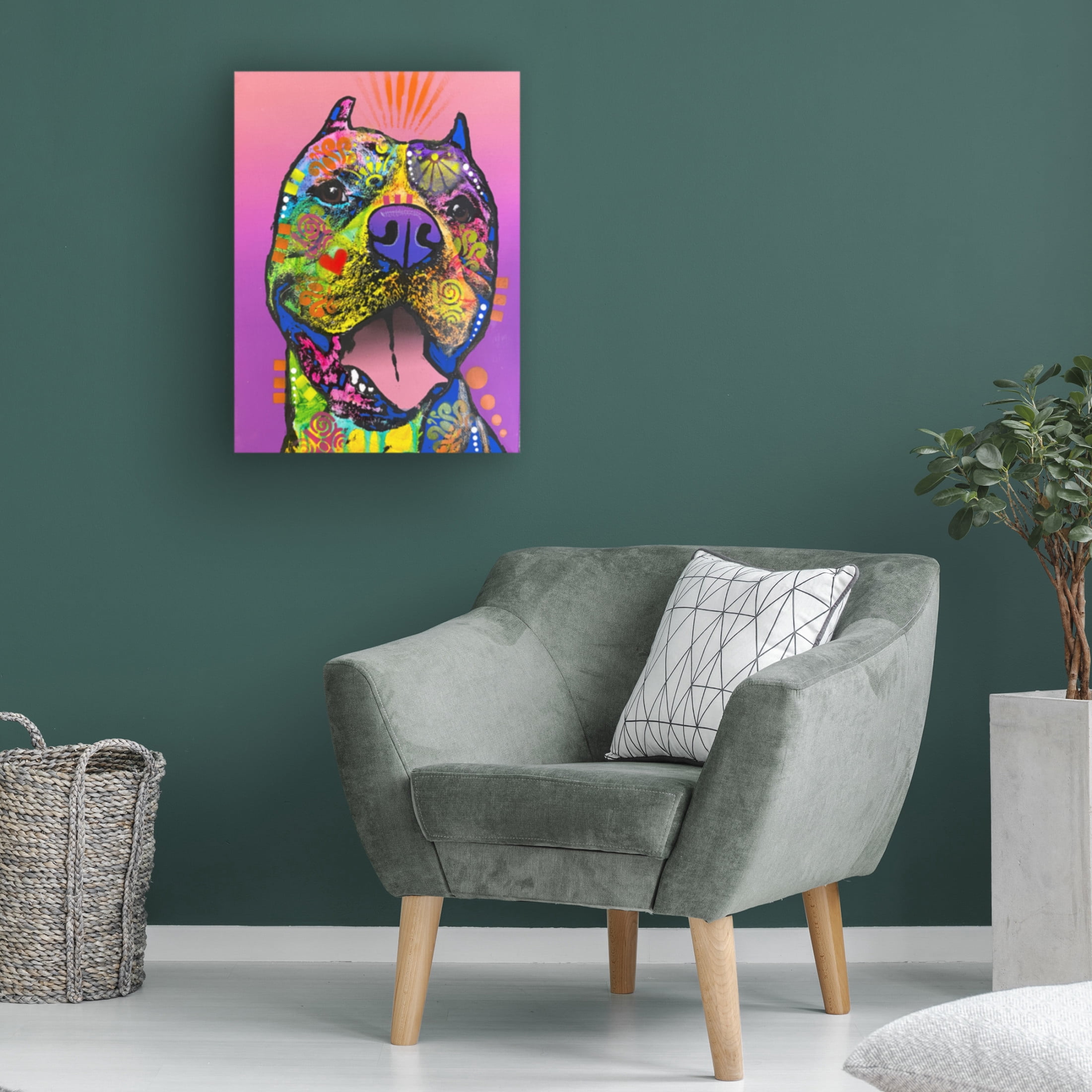 Canvas Wall Art - Dean Russo 'Trick' Wall Art for Living Room, Bedroom, or Office Décor by Trademark Fine Art - 14 x 19 Inches