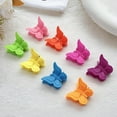 thumbnail image 5 of 50 Packs Assorted Color Butterfly Hair Clips,  Beautiful Mini Hair Accessories for Girls and Women, Random Color, 5 of 7
