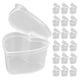 thumbnail image 1 of 30 mini contenedores de almacenamiento en forma de corazón con tapas abatibles, 45 ml, cajas de plástico con forma de corazón, organizadores de cuentas para manualidades y artículos pequeños, 1 of 7