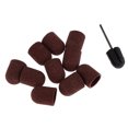 thumbnail image 3 of 10pcs Bandas De Lija Marron Sunnimix Para Manicura Profesional 13 x 19 mm, 3 of 6