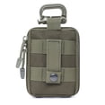 thumbnail image 3 of Tmvgtek Bolsas De Accesorios Para Herramientas Edc Bolsa De Cintura Molle Para Acampar Al Aire Libre (Verde Militar) Tmvgtek Para estrenar, 3 of 5