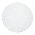 thumbnail image 1 of Unique Bargains 4pcs 11' Plastic Mesh Canvas Sheet 5 Count Round Needlepoint Blank Canvas for Embroidery, White, 1 of 5