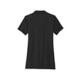 thumbnail image 4 of MERCER+METTLE Women's Stretch Heavyweight Pique Polo | Short Sleeve Collared Shirt for Women, Moisture Wicking Work Top - Deep Black 3XL, 4 of 4