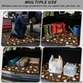 thumbnail image 3 of FOR U DESIGNS Ghost Pumpkin Daisy Leaves Print Trunk Cargo Liner for Camping Hiking Non-Slip Car Trunk Mat Halloween Decoration All Weather Durable Rear Protection for SUVs Truck Van Sedan, 3 of 7