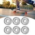thumbnail image 3 of Lot de 10 S608Z Roulements à Billes en Acier Inoxydable, 8x22x7mm (IDxODxH), Double Blindage pour Rotation Silencieuse à Haute Vitesse, Antirouille et Résistant à l'Usure, Idéal pour Skateboards, Longboards, Patins en Ligne/rollers, 3 of 6