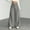 Gray, variant on ZZwxWA Pants for Women Corduroy Wide Leg Palazzo Culottes Bottoms Work Trousers Loose Fit Dressy Casual Office Elastic Waist