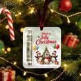 thumbnail image 6 of 2D Christmas Scenery Cash Gift Decorations, Clear Acrylic Xmas Money Holders Hanging Ornament for Christmas Tree 1Pc, 6 of 7