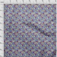 thumbnail image 4 of oneOone Silk Tabby Medium Blue Fabric Asian Chinese Sewing Craft Projects Fabric Prints By Yard 42 Inch Wide, 4 of 4