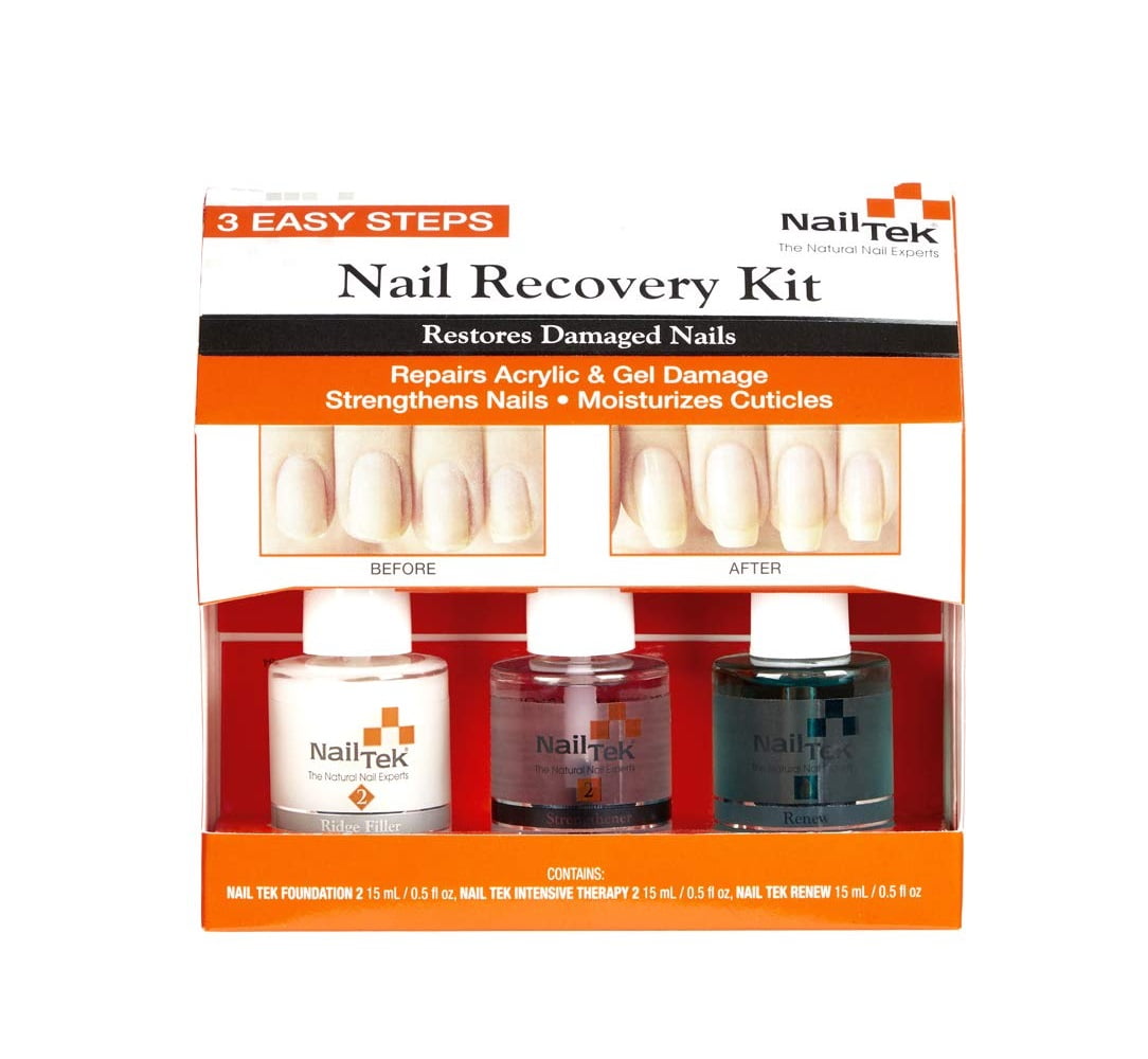 Nailtek fungal 33oz Nail Tek - NailTek Nail Recovery Kit Restores Damaged Nails with Ridge